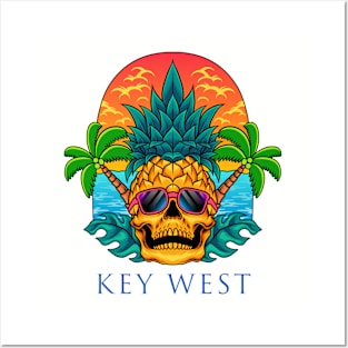 Key West Pineapple Posters and Art